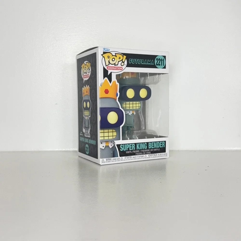 Funko‎ Pop #2211 Super King Bender Futurama Vinyl Figure Animation Collectible